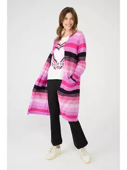 Кардиган LIEBLINGSSTCK Long, розовый