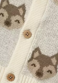 Кардиган Lil' Atelier, белый