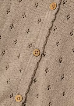 Кардиган Lil' Atelier, светло-серый