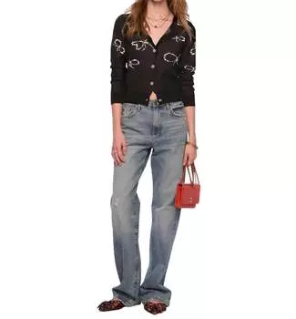 Кардиган Linden черного цвета heartloom