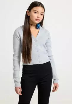 Кардиган Lindex, цвет grey melange