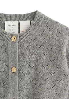 Кардиган Lindex, серый