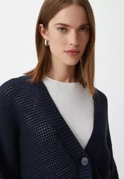 Кардиган LOCHMUSTER comma casual identity, темно-синий