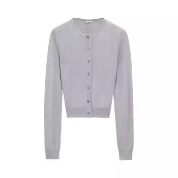 Кардиган Loewe Draped Cardigan 'Light Grey', серый