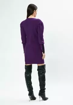 Кардиган LOGO SLEEVED INFLUENCER, фиолетовый