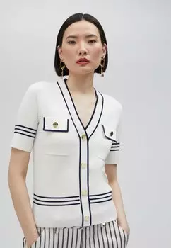 Кардиган LOLA CASADEMUNT, белый