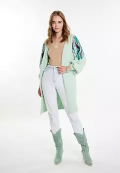 Кардиган LOMASI IZIA, зеленый