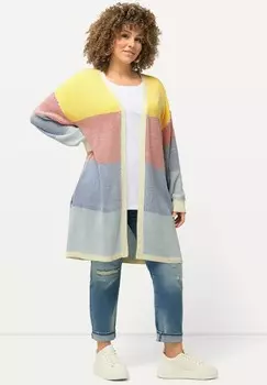 Кардиган LONG OFFENE FORM Ulla Popken, кремовый