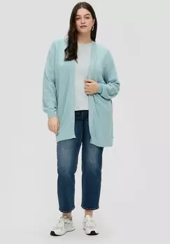 Кардиган LONG QS, бирюзовый