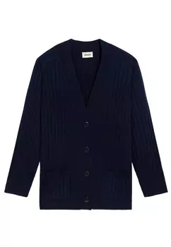 Кардиган LONG Rodier, темно-синий деним