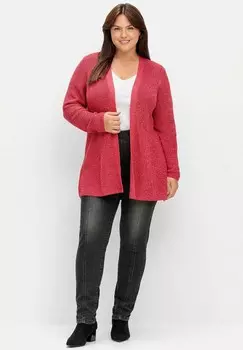 Кардиган LONG Sheego, цвет Mottled Pink