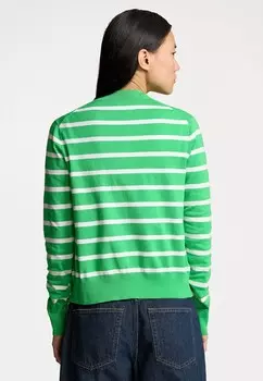 Кардиган LONG SLEEVE CARDIGAN Ralph Lauren, зеленый