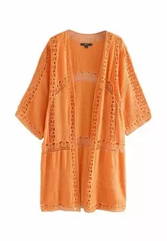 Кардиган LONGLINE COVER UP Next, оранжевый