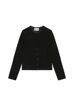 Кардиган LONGSLEEVE ROUNDNECK Marc O'Polo, черный