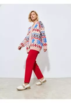 Кардиган Loose Cesare Gaspari, розовый