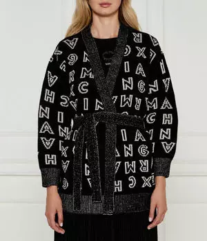 Кардиган Loose fit Armani Exchange, черный