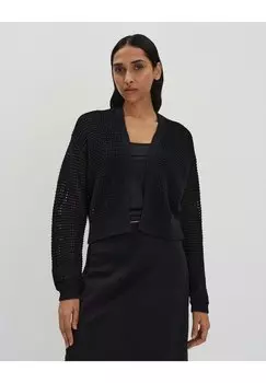 Кардиган LOOSE FIT CROCHET someday., черный