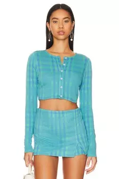 Кардиган Lovers and Friends Montauk, цвет Oceanic Teal Blue