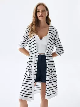 Кардиган LTB Kecasa, цвет wei/dunkelblau