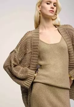 Кардиган Luisa Spagnoli, старое золото