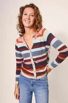 Кардиган Лулу White Stuff, розовый