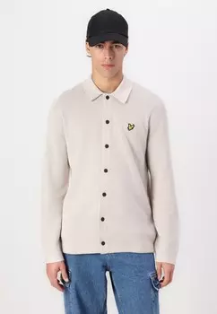 Кардиган Lyle & Scott, бежевый