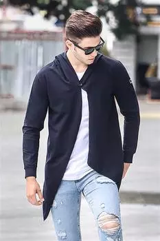 Кардиган Madmext свободного кроя, темно-синий