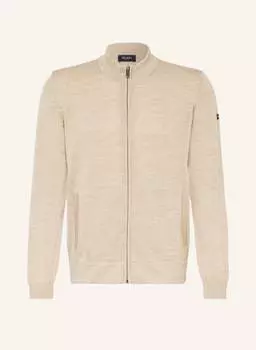 Кардиган MAERZ MUENCHEN aus Merinowolle, бежевый