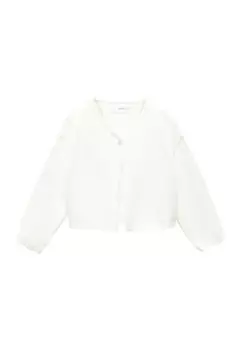 Кардиган MAIAB Mango Kids, цвет off white