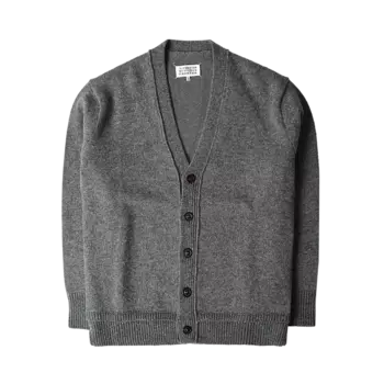Кардиган Maison Margiela Insert 'Medium Grey', серый