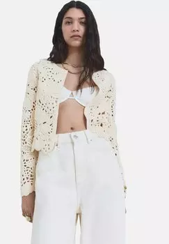 Кардиган Mango, кремовый