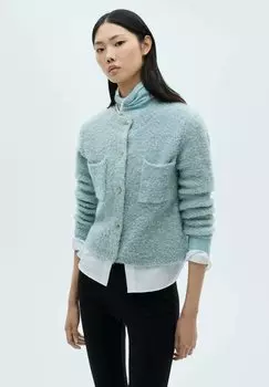 Кардиган Mango, светло-голубой