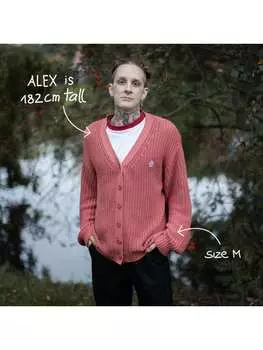 Кардиган MANITOBER, цвет rust