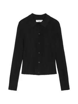 Кардиган Marc O'Polo DENIM im Polo Stil slim, черный