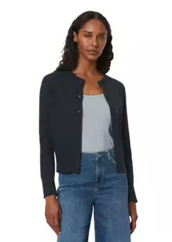 Кардиган Marc O'Polo "из хлопко-льняной пряжи", синий