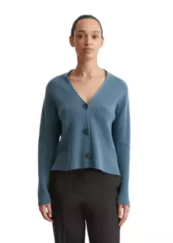 Кардиган Marc O'Polo "из плотного органического хлопка", синий