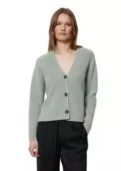 Кардиган Marc O'Polo "из плотного органического хлопка", зеленый