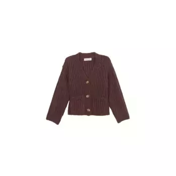 Кардиган Marc O'Polo «из пушистой смеси материалов», красный