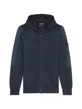 Кардиган Marc O'Polo Kapuzen-Strickjacke regular, цвет dark navy
