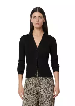 Кардиган Marc O'Polo "с LENZING ECOVERO", черный