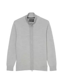 Кардиган Marc O'Polo Strickjacke regular, цвет silver gray melange
