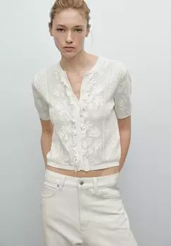 Кардиган Massimo Dutti, бежевый