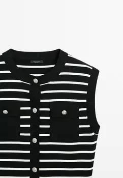 Кардиган Massimo Dutti, черный