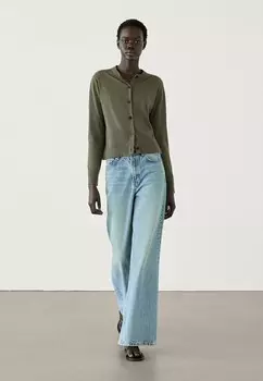 Кардиган Massimo Dutti, хаки
