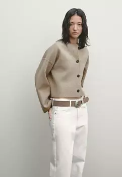 Кардиган Massimo Dutti, коричневый