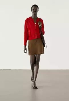 Кардиган Massimo Dutti, красный