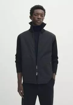 Кардиган Massimo Dutti, темно-синий