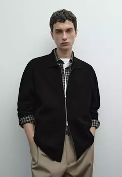 Кардиган Massimo Dutti, темно-синий