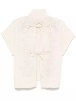 Кардиган MAURIZIO MYKONOS, белый