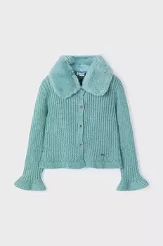 Кардиган Mayoral детский, бирюзовый